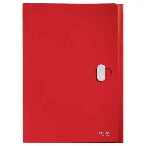 Trieur extensible en PP recyclé - 6 compartiments - Rouge - LEITZ