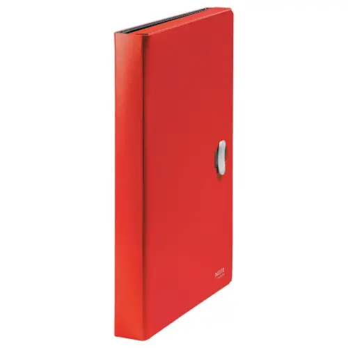 Trieur extensible en PP recyclé - 6 compartiments - Rouge - LEITZ