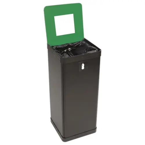 Poubelle de tri vert 