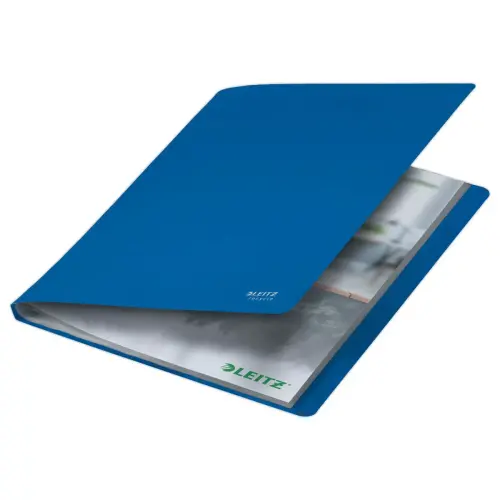 Protège-documents - A4 en PP recyclé - 40 pochettes - Bleu - LEITZ