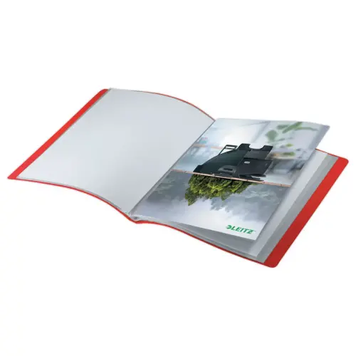 Protège-documents - A4 - 40 pochettes - Rouge - LEITZ