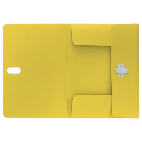 Chemise 3 rabats - A4 - PP recyclé - Jaune - LEITZ