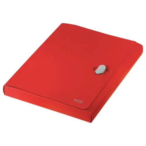 Bo&icirc;te de classement recycl&eacute; - rouge - LEITZ 