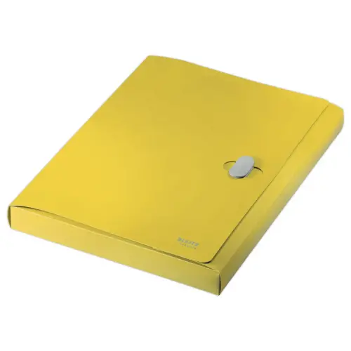 Bo&icirc;te de classement recycl&eacute; - jaune - LEITZ 