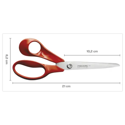 Ciseaux Fiskars Classic Universels gauchers 21cm 