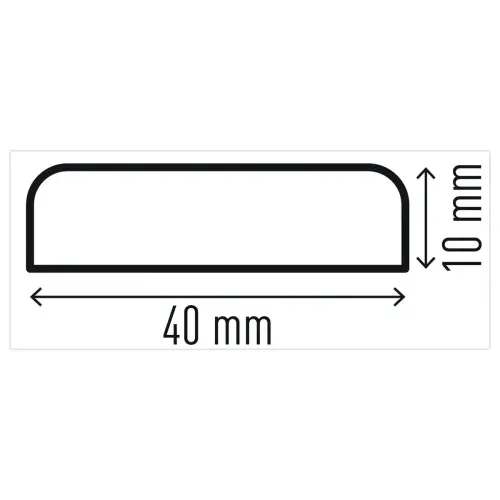 Profilé de protection en mousse polyuréthane S10