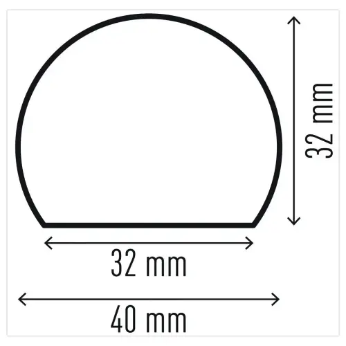 Profil&eacute; de protection en mousse polyur&eacute;thane S32R 
