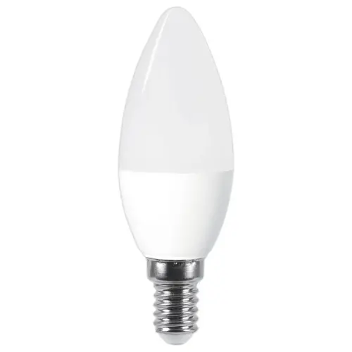 Ampoule LED flamme  E14   4,9W 470LM 4000K opale 
