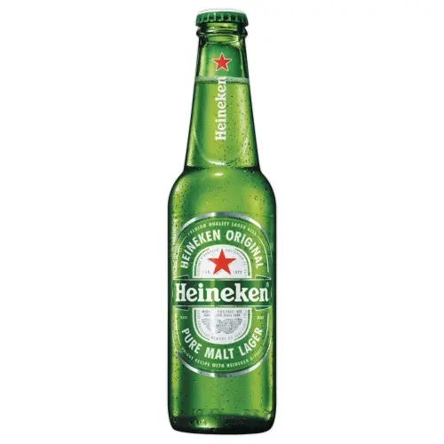24 Bouteilles de bi&egrave;re blonde - 25 cl - HEINEKEN 