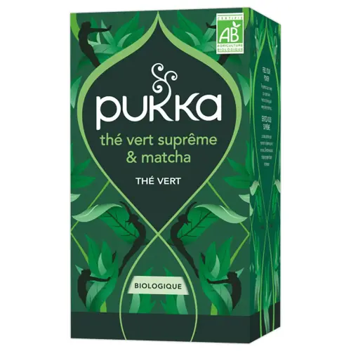 20 Sachets de thé vert - Matcha - Pukka