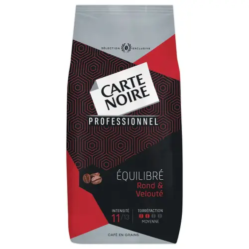 Caf&eacute; grains 1kg Equilibr&eacute; Carte Noire 