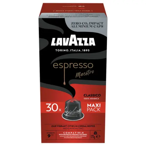 30 Capsules Espresso Classico – Compatibles Nespresso - LAVAZZA