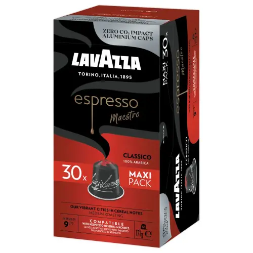 30 Capsules Espresso Classico – Compatibles Nespresso - LAVAZZA