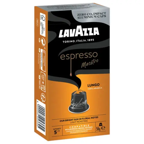10 Capsules Espresso Lungo &ndash; LAVAZZA 