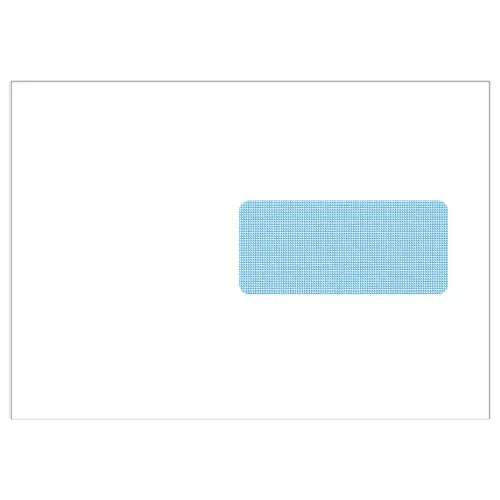 500 Enveloppes blanches recycl&eacute;es 162 x 229 - 45 x 100 - 80 g - Bande silicon&eacute;e - Fiducial 