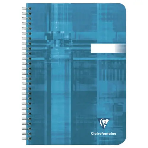 Cahier spirales A5 100 pages petits carreaux - coloris aléatoire - Clairefontaine