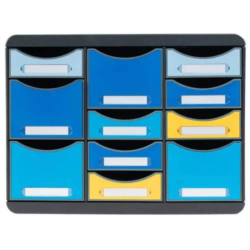 Store Box Multi Bee Blue Couleurs Assorties 
