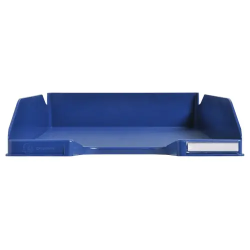 Corbeille &agrave; courrier Bee Blue - Bleu fonc&eacute; - Exacompta 