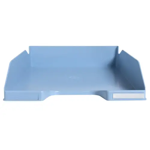 Corbeille &agrave; courrier Bee Blue - bleu clair - EXACOMPTA 