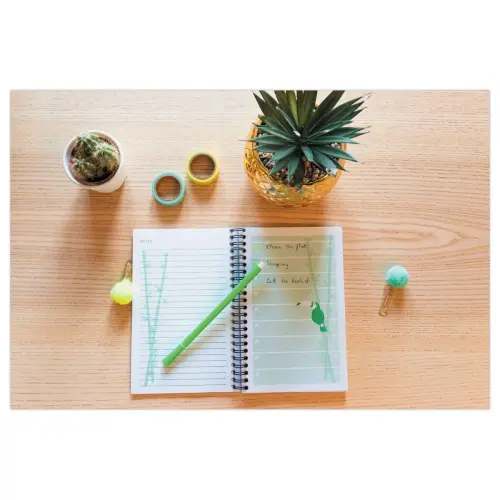 Carnet Atlanta " To do " - 19,5 x 12,5 cm - Vert - Djois