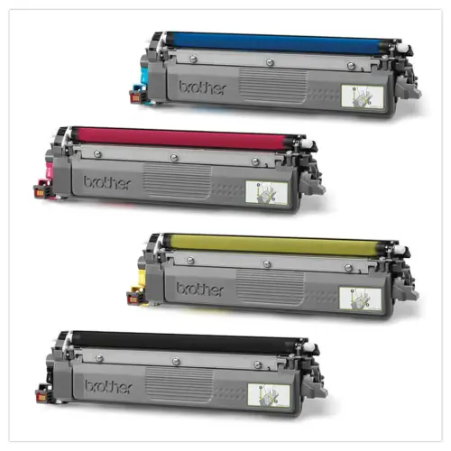 Pack 4 Toner Brother TN248VAL Noir et 3 couleurs