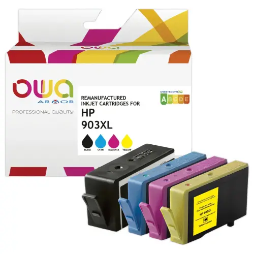 Cartouches eq. HP 903XL - Haute capacit&eacute; - OWA 