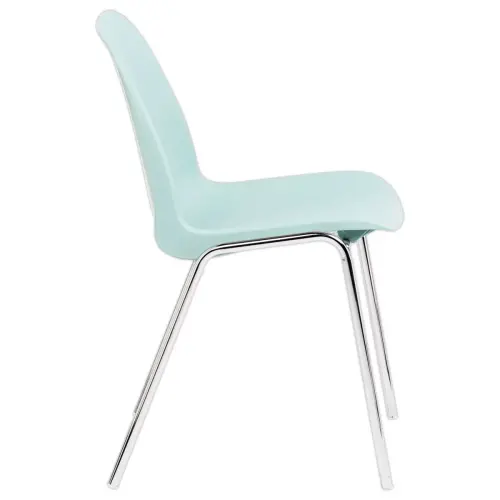 Chaise Charlotte vert clair pastel