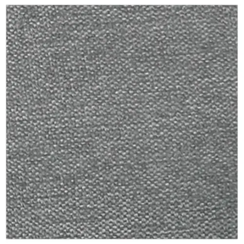 2 Fauteuils Tissu gris 4 pieds bois vernis montés