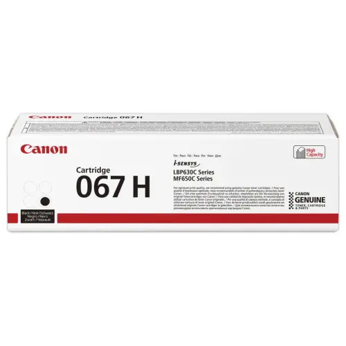 Toner CANON 067H haute capacit&eacute; Noir 