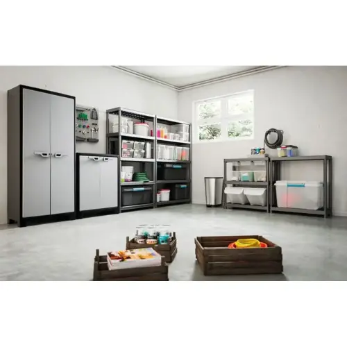 Etag&egrave;re &ndash; L 75 cm &ndash; 5 rayonnages &ndash; Noir 