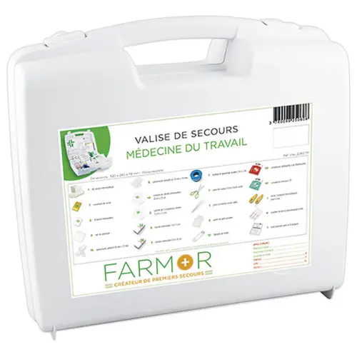 Valise de secours Médecine du travail