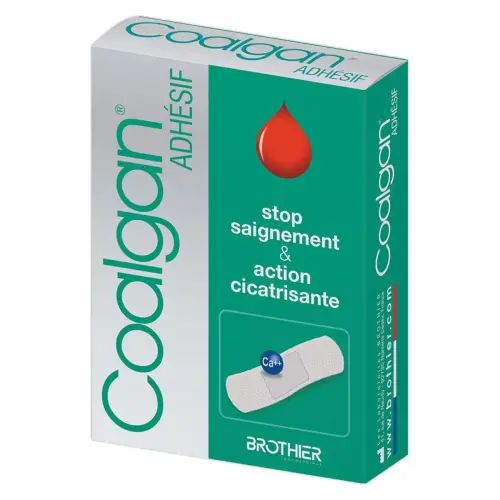 Pansements adhésifs stériles dans 2 formats