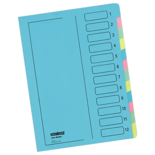 Trieur - dos extensible renforc&eacute; - 12 compartiments - EXTENDOS 