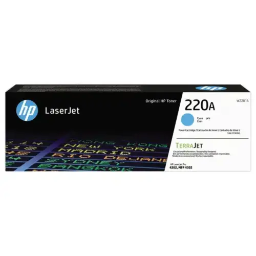 Toner 220A TERRAJET - Cyan - HP