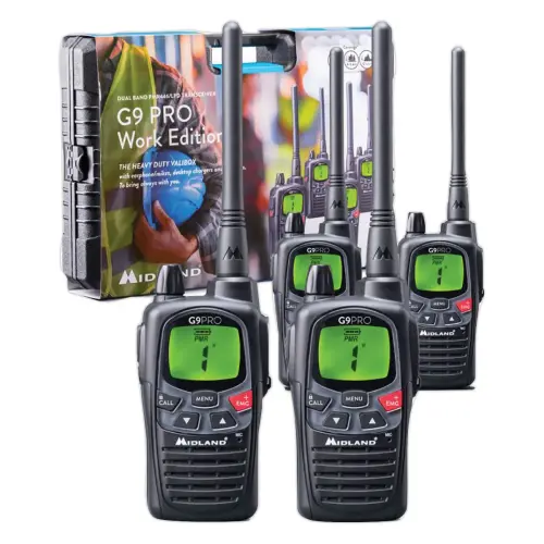 Talkie-Walkie PMR446 G9 Pro Valibox