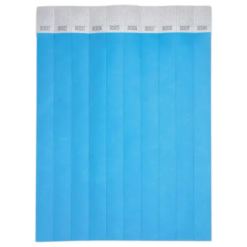 500 Bracelets Tyvek - Bleu - AVERY 