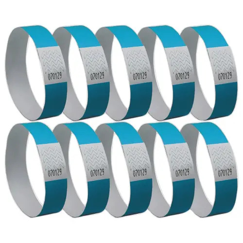 500 Bracelets Tyvek - Bleu - AVERY 
