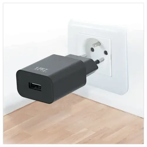 Chargeur secteur 1 port USB-A 12W 