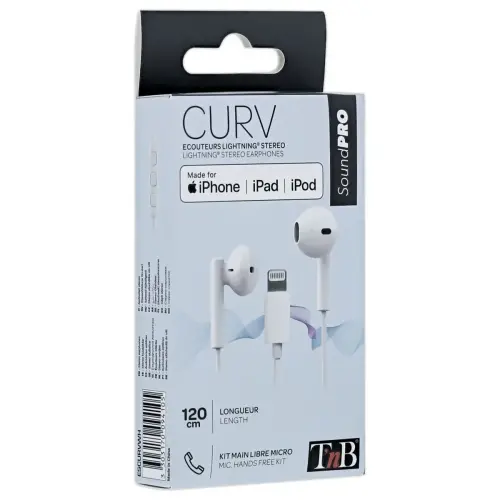 Écouteurs semi intra-auriculaires Lightning