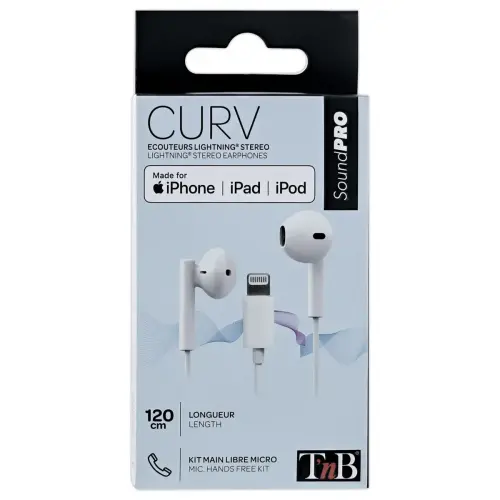 Écouteurs semi intra-auriculaires Lightning