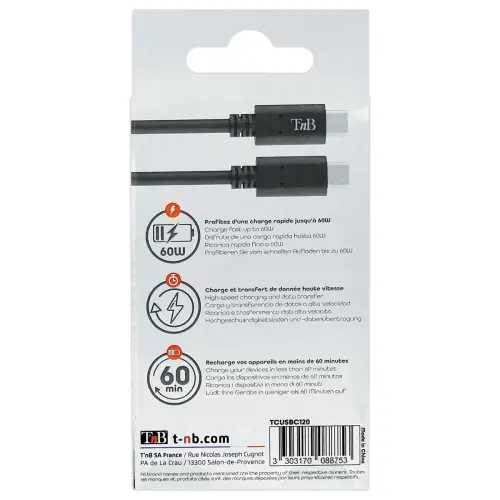 Câble de charge USB-C USB-C 1