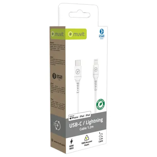 C&acirc;ble de charge USB-C LIGHTNING 