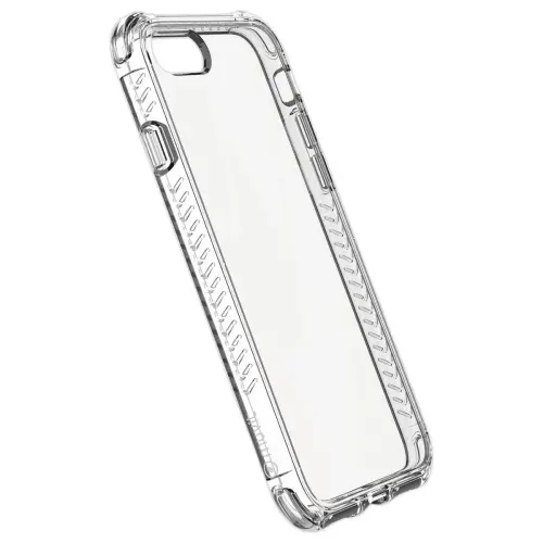 Coque pour IPhone SE/8/7/6S/6 avec c&ocirc;t&eacute;s renforc&eacute;s - Souple - Transparente - MUVIT 