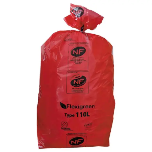 25 Sacs déchets 110L