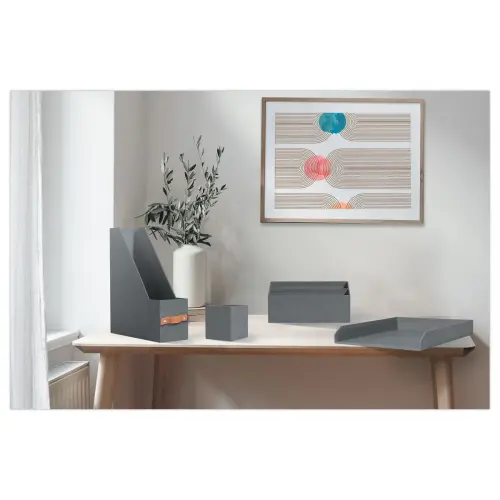 Ensemble de 4 pi&egrave;ces en papier & carton recycl&eacute;s - SIGN 