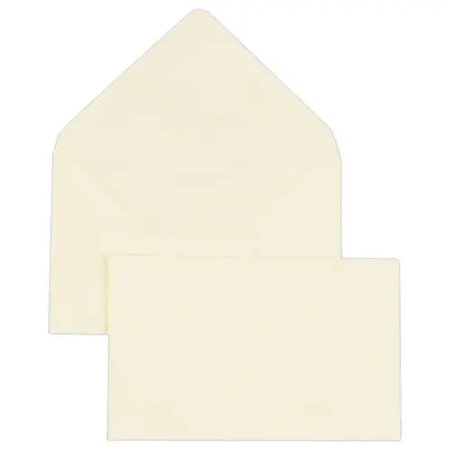 1000 Enveloppes élections 90x140mm 80g jaunes