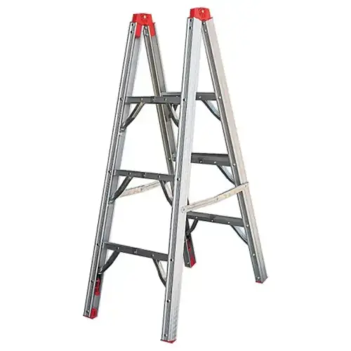 Escabeau 3 marches pliable extra plat