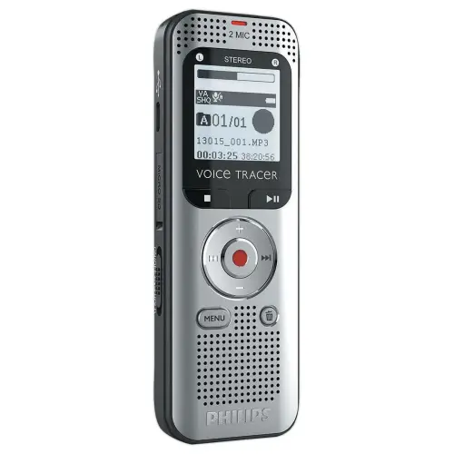 Enregistreur audio DVT2015 PHILIPS gris