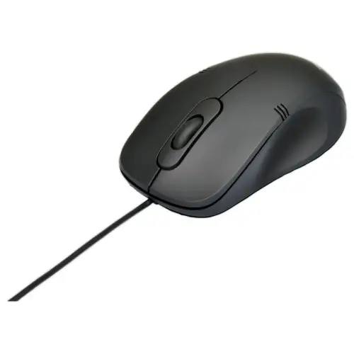 Souris USB optique pro noire