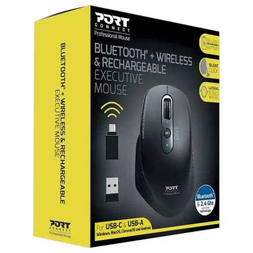 Souris professionnelle Bluetooth sans fil rechargeable